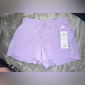 Athletic light purple shorts